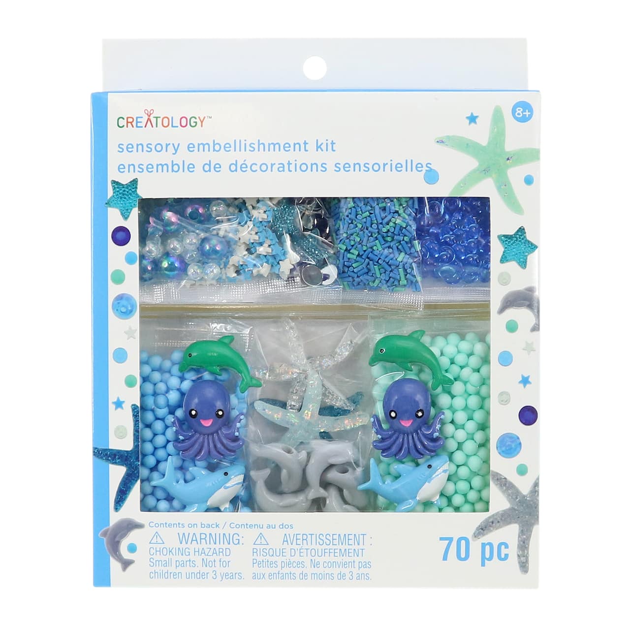 12 Pack: Sea Sensory Embellishment Kit by Creatology™